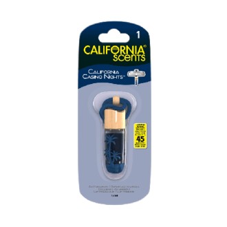 California Scents függő fiola California Casino Nights autóillatosító 5 ml