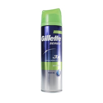 Gillette Series Sensitive borotvagél érzékeny bőrre férfiaknak 200 ml