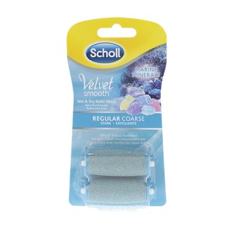 Scholl Velvet Smooth cserefejek tengeri ásványi anyagokkal közepesen durva 2 db