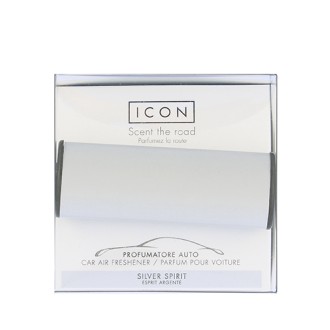 Millefiori Icon Classic Silver Spirit autó illatosító ezüst