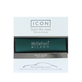 Millefiori Icon Classic White Musk autó illat zöld