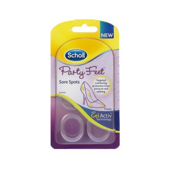 Scholl Party Feet Sore Spots gél párna érzékeny területekre 1 pár