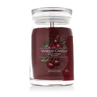 Yankee Candle Signature illatgyertya Fekete cseresznye 567 g