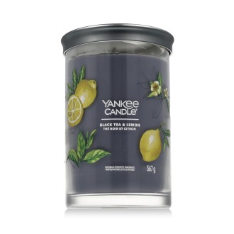 Yankee Candle Signature Tumbler illatgyertya Fekete tea és citrom 567 g
