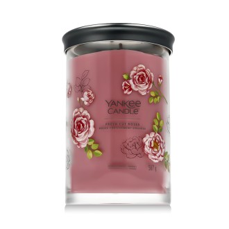 Yankee Candle Signature Tumbler illatgyertya Fresh Cut Roses 567 g